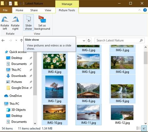 The best photo slideshow software will help you present, animate, and enhance your photos, for bring your pictures to life with the best photo slideshow software and apps. How to View Pictures as a Slideshow in Windows 10 - Make ...