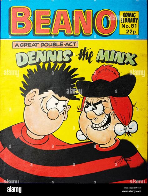 The Beano Comic Magazine Comic Library Stock Photo Alamy
