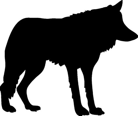 Clipart Wolf Silhouette 2