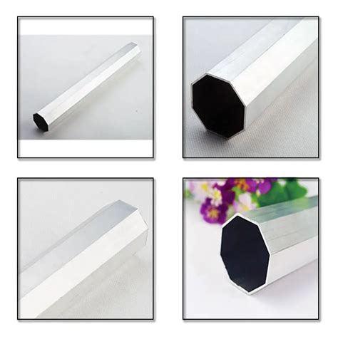 Customized Octagon Silver Anodized Octagonal Extruded Aluminum Alloy Extrusion Pipe Tube Buy