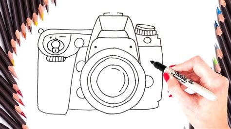 How To Draw A Professional Camera Valleyphotographywallart