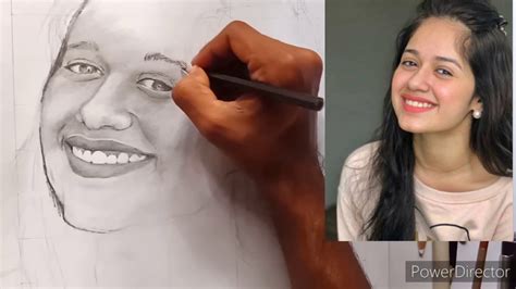 How To Draw Of Jannat Jubair Face Episod1 Youtube