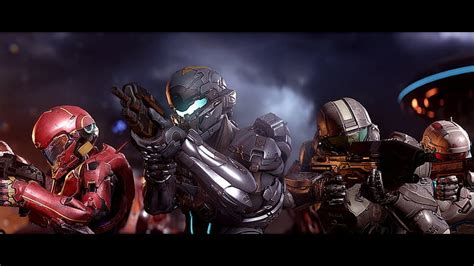 Halo Halo 5 Guardians Osiris Squad Spaceship Spartan Locke Hd