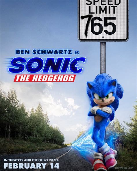Sonic Breaks The Speed Limit In New Poster Lrm
