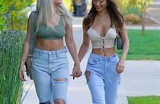 farago tana francesca mongeau hollywood hot midsection tiny too pal jeans cream crop her handle hails sporting flaunted vancouver colored
