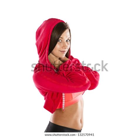 Young Fitness Model Posing Studio Stock Photo 132570941 Shutterstock