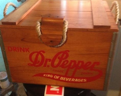 Dr Pepper Cooler 100 Yr Anniversary Edition Etsy