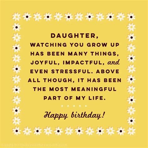 To Special Daughter On Your Birthday