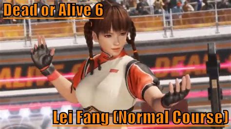 Dead Or Alive 6 Arcade Mode Lei Fang Youtube