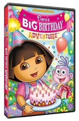 DORA THE EXPLORER Doras Big Birthday Adventure DVD Pop Up Packaging PicClick