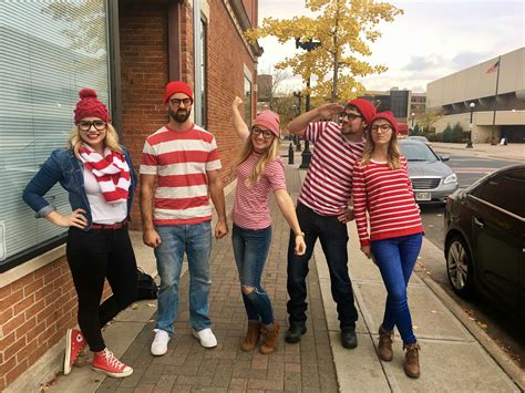 Wheres Waldo Group Halloween Costume Easy Group Halloween