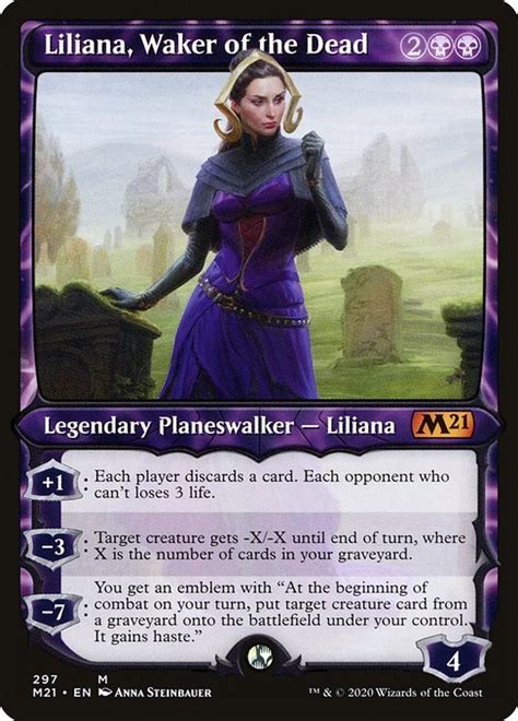 Liliana Waker Of The Dead Showcase M21 Decked Out Gaming
