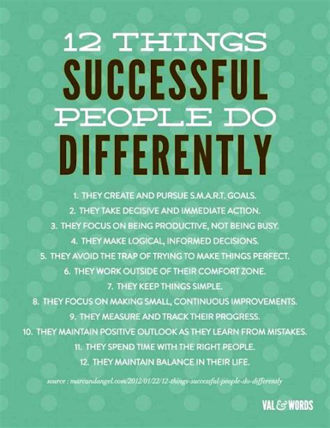 Career Blog 12 Things Successful People Do Differently
