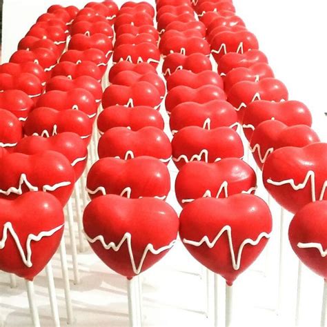 Heart Cake Pops Nursing Cake Cake Pops