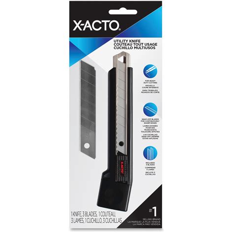 X Acto X3243 Snap Off Utility Knife Steel Blade Madill The Office