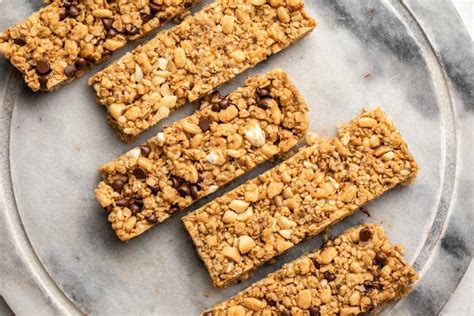 Vegan Chewy Granola Bars Recipe FromMyBowl 11 From My Bowl