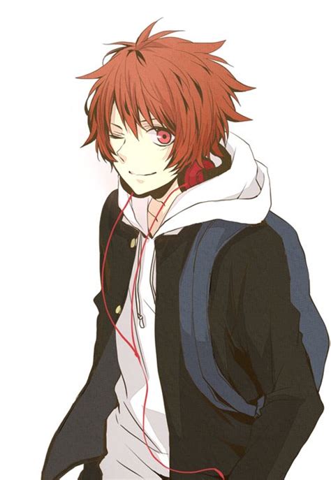 34 Best Red Hair And Eyes Anime Boys Images On Pinterest
