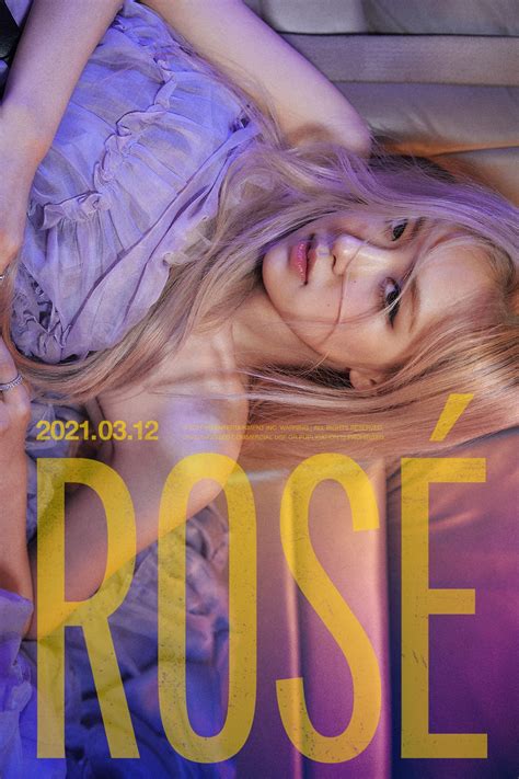 Update Blackpinks Rosé Celebrates Solo Debut Day With “on The Ground” Teaser Poster Soompi