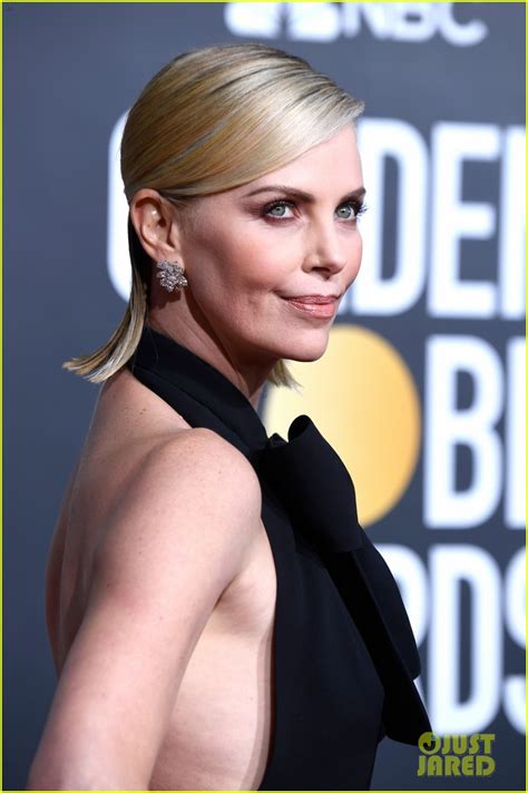Charlize Theron Is A Beauty On Golden Globes Red Carpet Photo