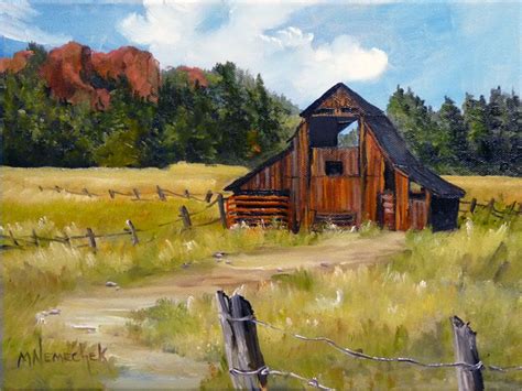 Whats New New Paintings For Watercolor Barns Farm Scene Painting
