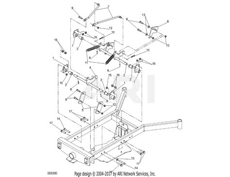 Dr Power 42 Inch Lawn Deck Parts Diagram For Mower Height Adjustment