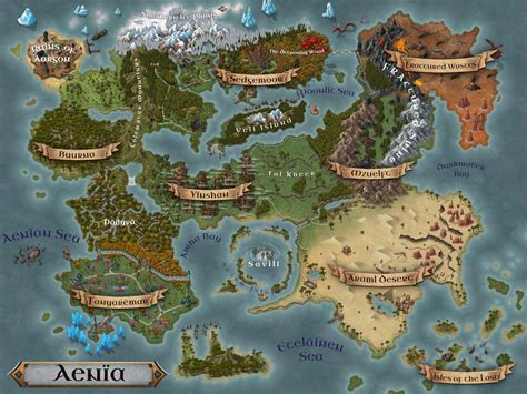 How To Make A Fantasy Map Riset
