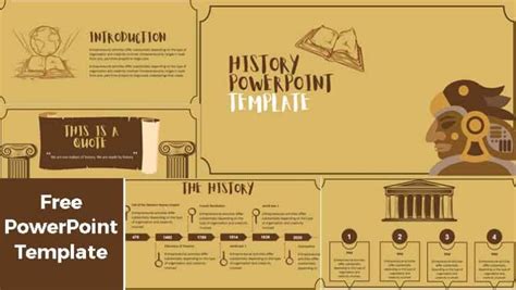 Free Powerpoint Templates For History Printable Templates