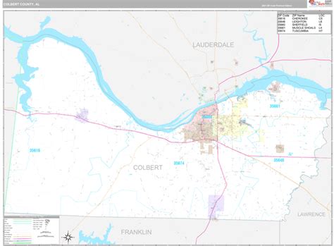 Colbert County Al Maps