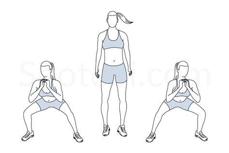 Side To Side Squats Illustrated Exercise Guide Tanger
