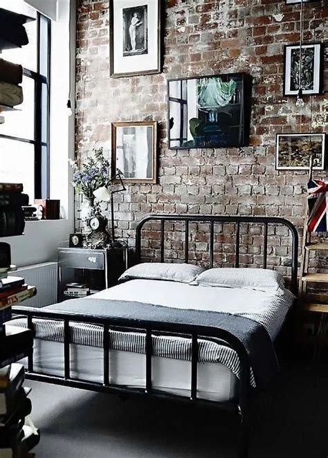 If you're renovating, consider using materials in the industrial style, such as exposed brick walls, concrete floors and exposed beams. 60 Industrial Bedroom Ideas and Design Tips to Try - Cozy ...