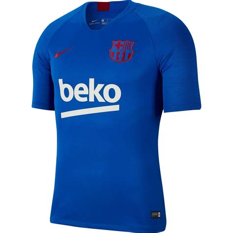 Nike Barcelone Maillot Entrainement Bleu 20192020 Ao5139 402