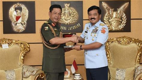 Panglima Tni Terima Kunjungan Panglima Angkatan Bersenjata Diraja Brunei