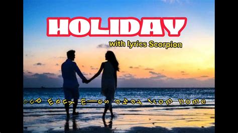 Holiday Scorpion With Lyrics Mjmusiclover Ww2kc Visit For More