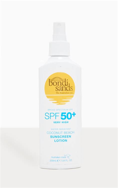 Bondi Sands Sunscreen Lotion Spf 50 Beauty Prettylittlething Qa
