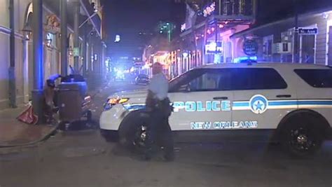 Police 10 Shot On New Orleans Bourbon Street