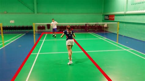 Badminton Training On A Half Court 8 Exercises To Improve Your Game