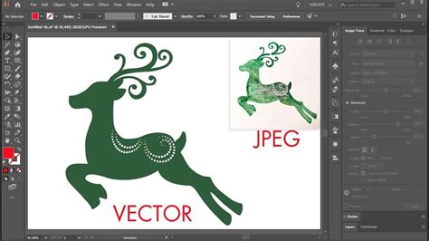 Image Trace How To Edit Vector Graphics In Adobe Illustrator Youtube