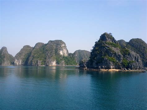 We asked our hotel to book us a day cruise. Lan Ha and Ha Long Bay Cruise - Married with Maps