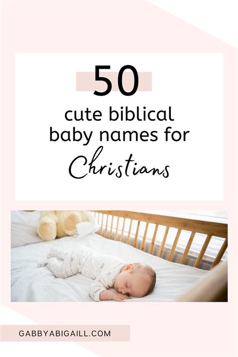 80 Cute Rare Biblical Baby Names GABBYABIGAILL Baby Names
