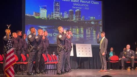Recruits For The Richmond Police Department Are Sworn In Youtube