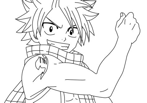 Natsu Coloring Page by doremefasoladedo on DeviantArt