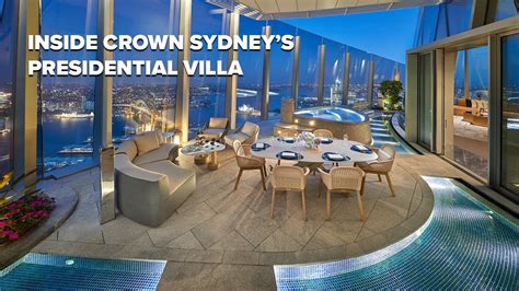 A Night In Crown Sydneys Presidential Villa Australias Most Expensive Hotel Room Youtube