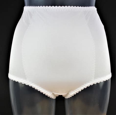 nancies lingerie white lycra shapewear panty girdle with firm support nlpgw ebay