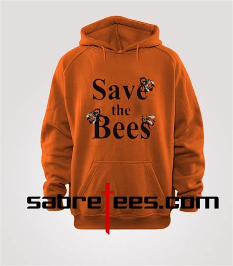 Save The Bees Hoodie Save The Bees Hoodies Bee