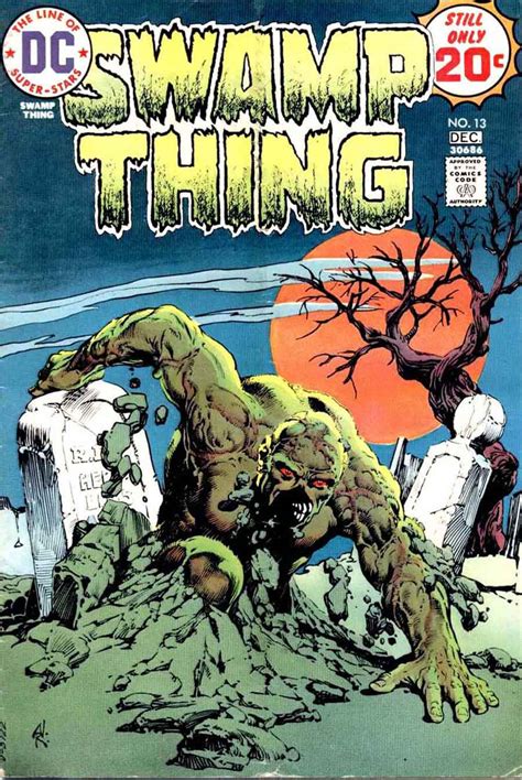Swamp Thing 13 Horror Comics Comics Dc Comics Art