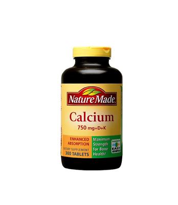 Vitamin k is an essential vitamin and is typically supplemented for its cardiovascular benefits. Nature Made Calcium 750mg + Vitamin D & Vitamin K, 300 ...