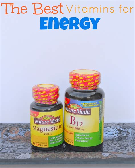 The Best Vitamins For Energy Miss Frugal Mommy