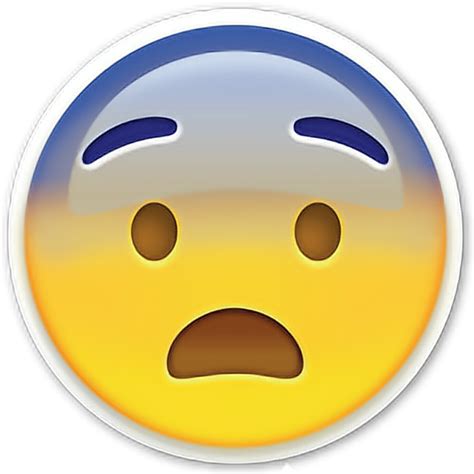 Asustado Emoji Emojis Emoticono Emoticonos Free Emoji Imagenes De