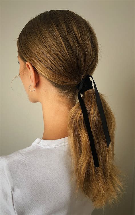 Ponytail Styles Hairstyles With Ribbons Cool Wedding Hair Modern