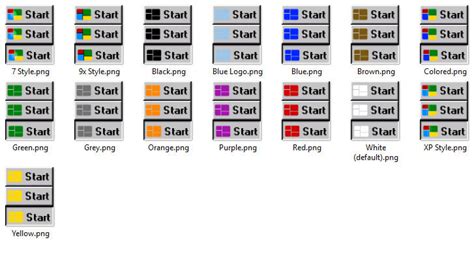 Windows 10 To 24 Classic Start Buttons By Setapdede On Deviantart